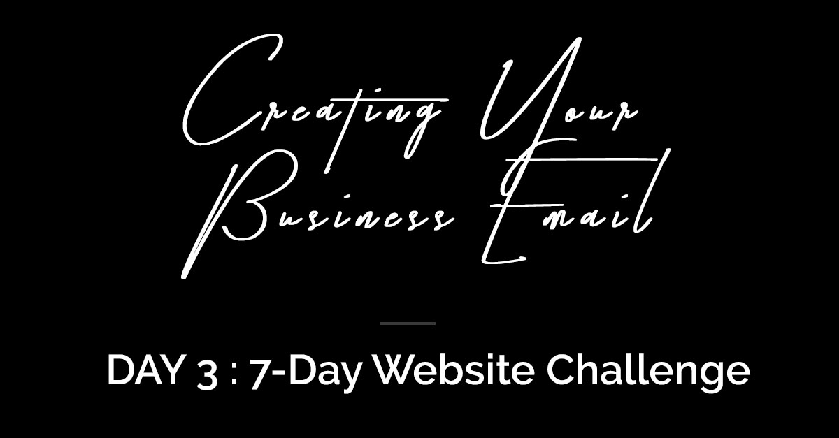 Day 3 Build Your website challenge